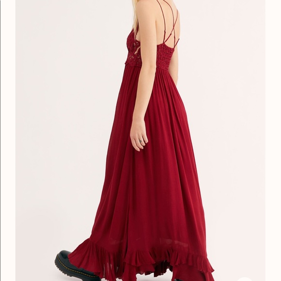 Free People Adella Lace Maxi Dress - Picture 3 of 5